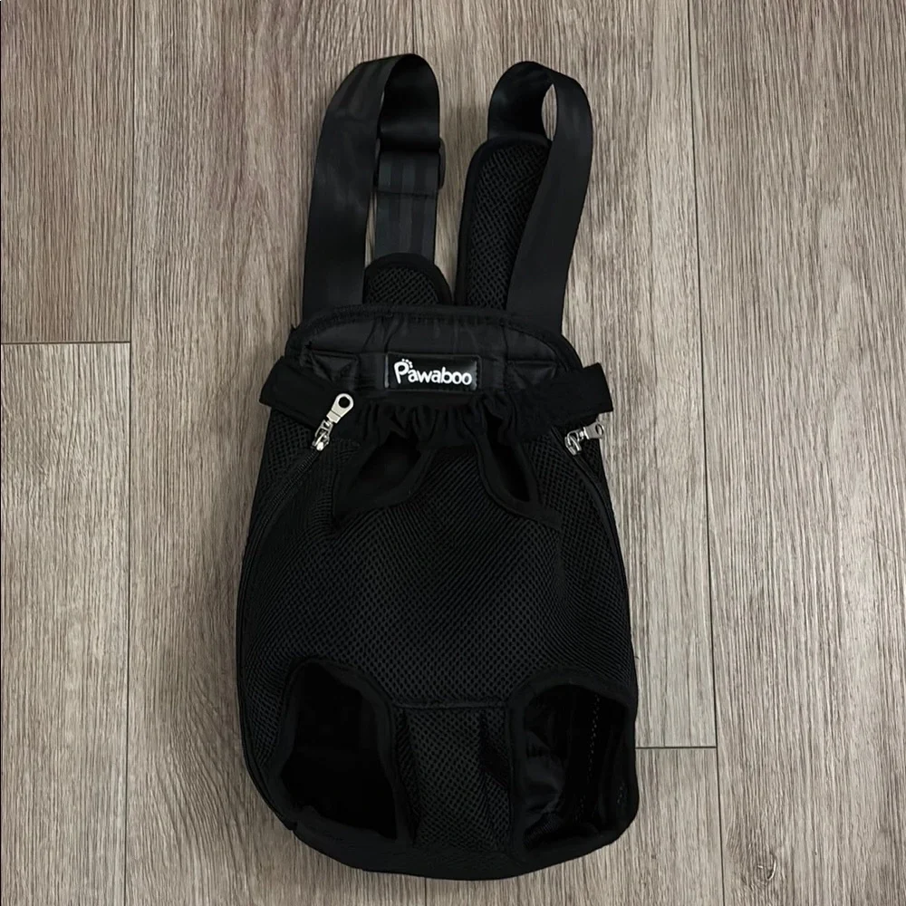 Pawaboo Black Pet Carrier Backpack szM
